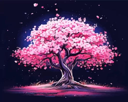 Blossom Tree Art Diamond Painting