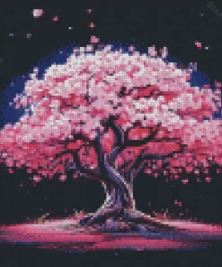 Blossom Tree Art Diamond Painting