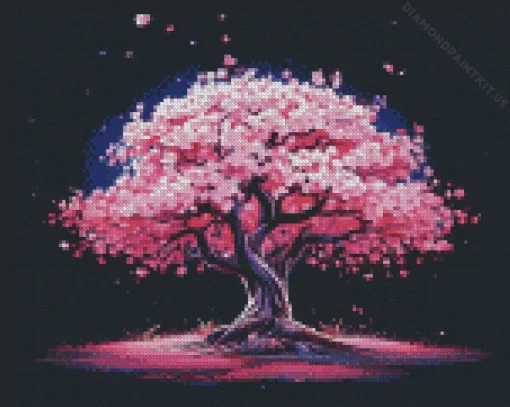 Blossom Tree Art Diamond Painting