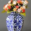 Blue And White Flower Vase Diamond Painting