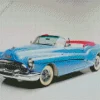 Blue Buick Skylark Convertible Diamond Painting