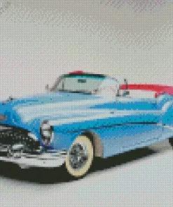 Blue Buick Skylark Convertible Diamond Painting