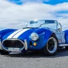 Blue Cobra Car Diamond Painting