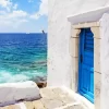 Blue Door Greece Diamond Painting