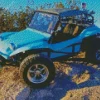 Blue Dune Buggy Diamond Painting