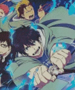 Blue Exorcist Anime Characters Diamond Painting