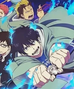 Blue Exorcist Anime Characters Diamond Painting