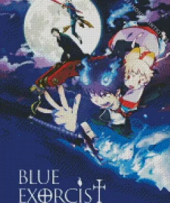 Blue Exorcist Poster Diamond Painting