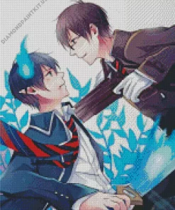 Blue Exorcist Rin And Yukio Diamond Painting