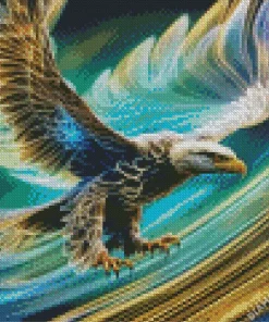 Cool Flying Eagle Diamond Painting