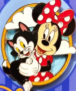 Cool Figaro And Minnie Diamond Painting