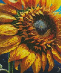 Cool Sunflower Art Diamond Painting