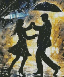 Dancing In The Rain Diamond Painting