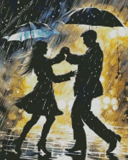 Dancing In The Rain Diamond Painting