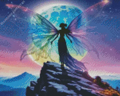 Fairy Silhouette Diamond Painting