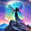 Fairy Silhouette Diamond Painting