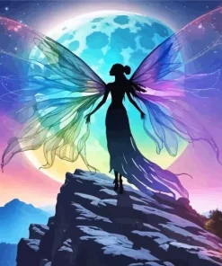 Fairy Silhouette Diamond Painting