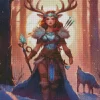 Fantasy Antler Diamond Painting