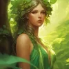 Fantasy Dryad Diamond Painting