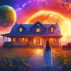 Fantasy House Art Diamond Painting