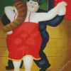 Fat Couple Dancing Diamond Painting