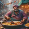 Fat Indian Chef Diamond Painting