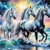 Galaxy Unicorns Diamond Painting