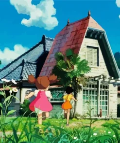 Ghibli Home Art Diamond Painting