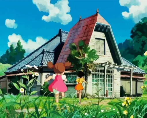 Ghibli Home Art Diamond Painting