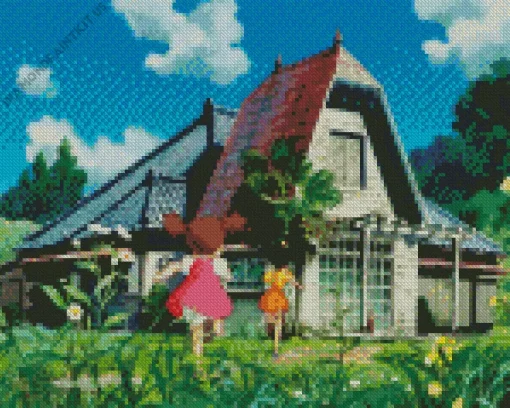 Ghibli Home Art Diamond Painting