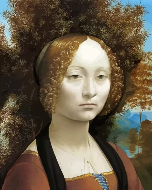 Ginevra De Benci Diamond Painting