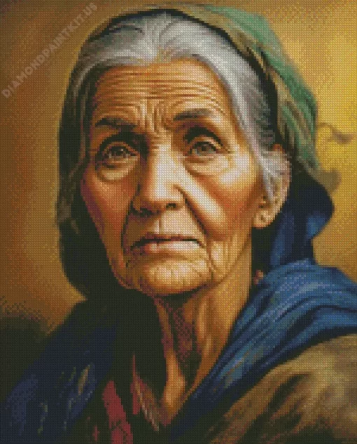 Grandmother Diamond Painting