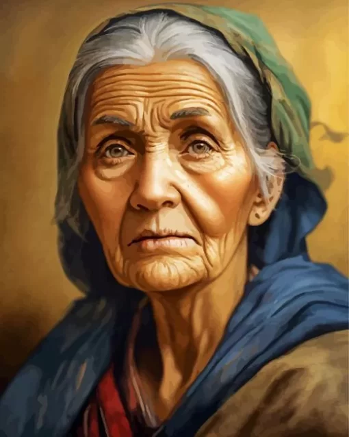 Grandmother Diamond Painting