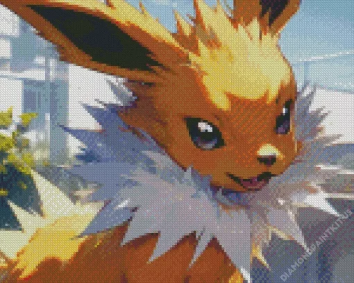 Jolteon Pokemon Diamond Painting