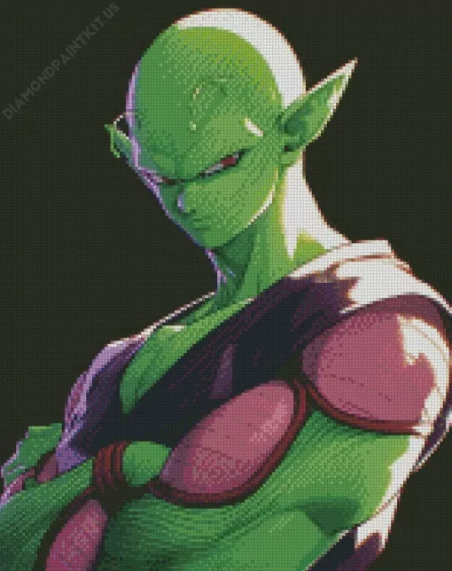 Piccolo Dragon Ball Diamond Painting