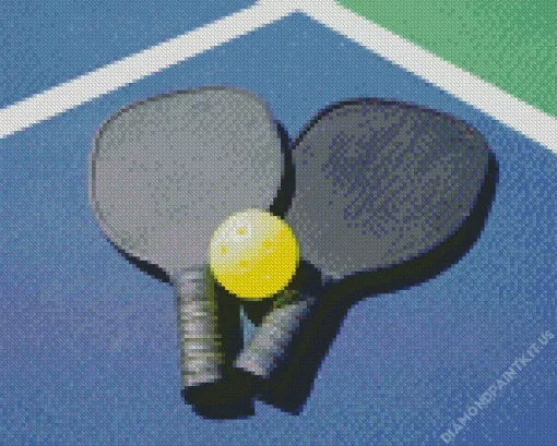 Pickleball Rackets Diamond Painting