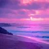 Purple Sunset Diamond Painting