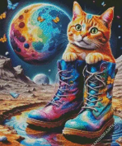 Puss In Boots Diamond Painting