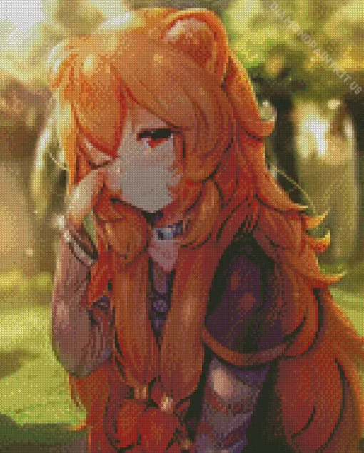 Raphtalia The Rising Of The Shield Hero Diamond Painting