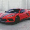 Red And Black Corvette Diamond Painting