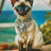 Siamese Cat Art Diamond Painting