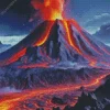 Volcano Diamond Painting