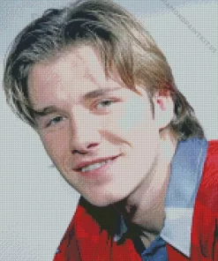 Young David Beckham Diamond Painting