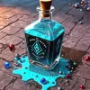 Blue Potion Bottle Diamond Painting