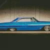 Classic Blue Ford 500 Diamond Painting