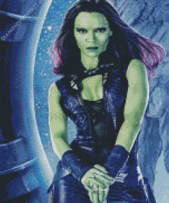 Gamora Guardians of the Galaxy Diamond Painting