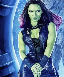 Gamora Guardians of the Galaxy Diamond Painting