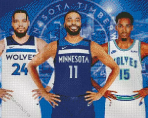 Minnesota Timberwolves Diamond Painting