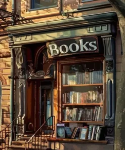 Victorian Book Shop Diamond Painting