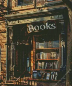 Victorian Book Shop Diamond Painting